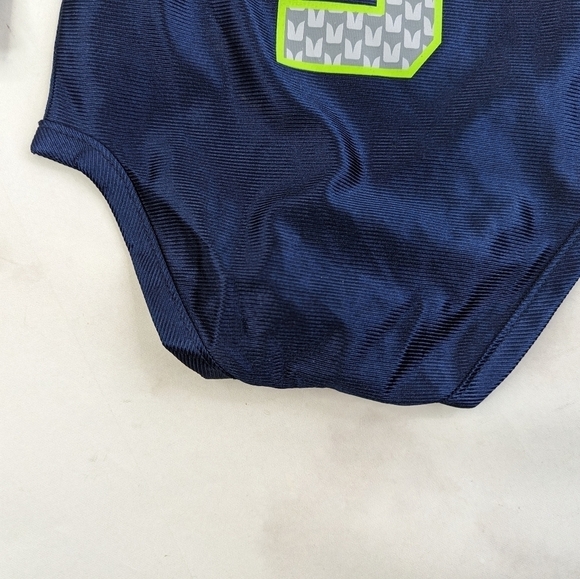 Seattle Seahawks Baby Jersey 3 6 Months NFL Team Apparel 3 Wilson Russel - Picture 7 of 9